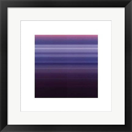 Framed Art Colorscape #5: Tranquility by Tobias Gallo | 15 3/4 x 15 3/4