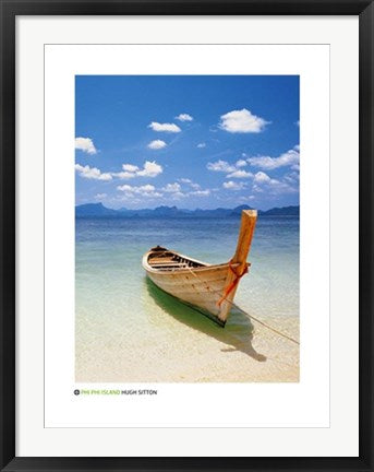 Framed Phi Phi Island by Hugh Sitton | 31 1/2 x 23 1/2