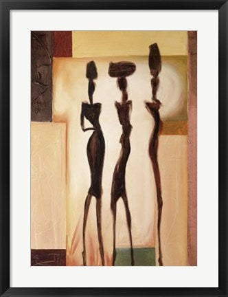 Framed Island Ladies II by Alfred Gockel | 27 1/2 x 19 3/4