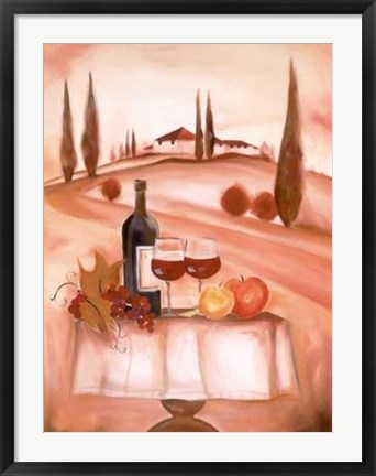 Framed Italian Red by Alfred Gockel | 31 1/2 x 23 3/4