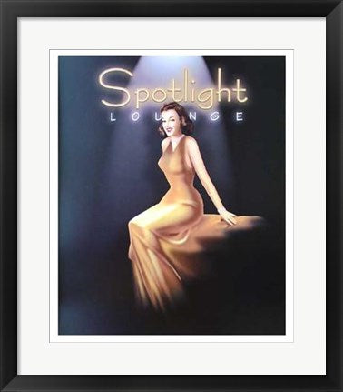 Framed Spotlight Lounge by Ralph Burch | 22 x 18