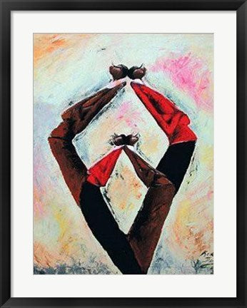 Framed Brother, I Got Your Back by Kerream Jones | 26 x 19 ½
