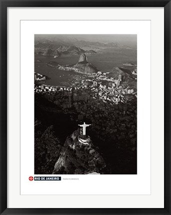 Framed Rio de Janeiro by Marilyn Bridges | 31 1/2 x 23 1/2