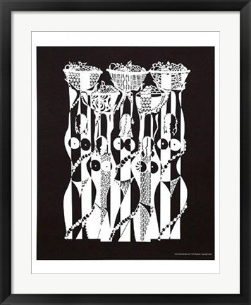 Framed Fruit Bearers by Karen Buster | 28 x 22