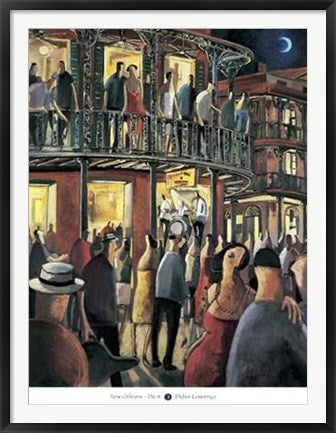 Framed New Orleans - Do It by Didier Lourenco | 47 x 35