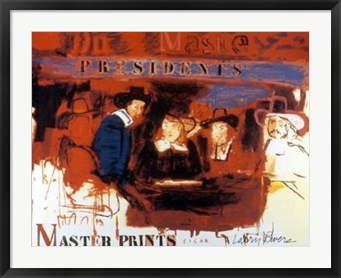 Framed Dutch Masters by Larry Rivers | 25 x 31 1/2