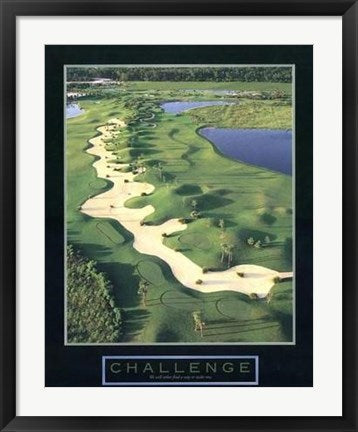 Framed Challenge - Golf II 28 x 22