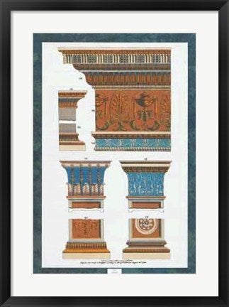Framed Capitals, Columns, Cornices & Pilasters by Michael Pergolesi