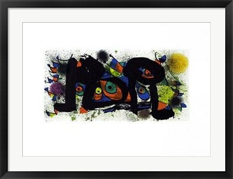 Framed Sculpture II by Joan Miró | 21 1/2 x 29 3/4