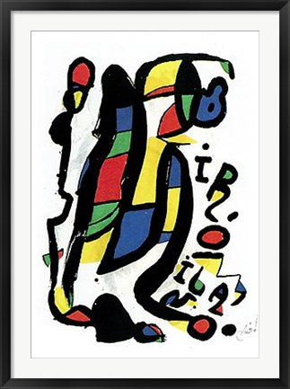 Framed Milano by Joan Miró | 38 5/8 x 27
