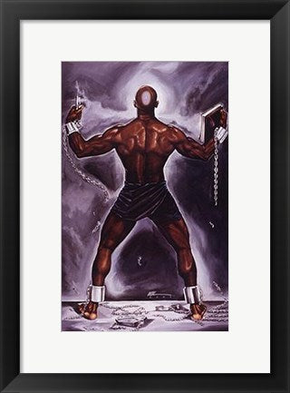 Framed Knowledge is Power by WAK - Kevin A. Williams | 16 x 10