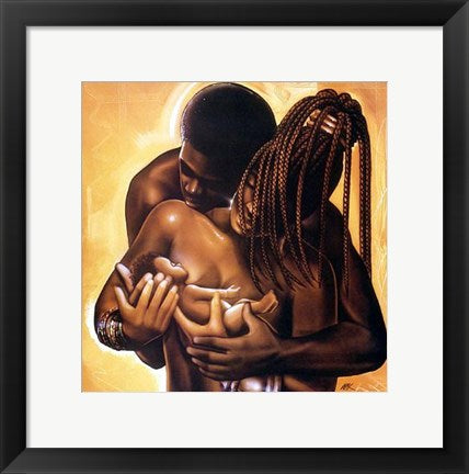 Framed Together by WAK - Kevin A. Williams | 13 3/4 x 13 3/4