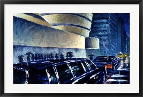 Framed The Guggenheim Museum by Peter Bradtke | 23 5/8 x 31 1/2
