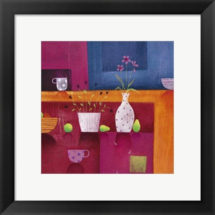 Framed Art Un Beau Matin III by Alex Burnett | 11 3/4 x 11 3/4