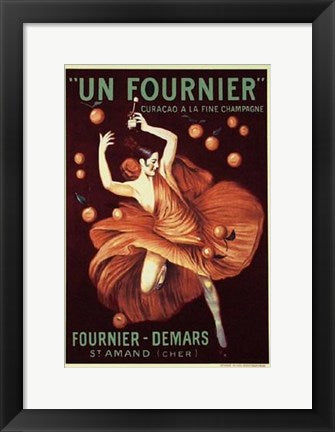 Framed Un Fournier by Leonetto Cappiello | 16 1/2 x 11 1/2