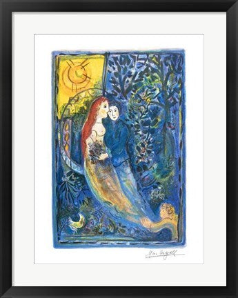 Framed Wedding by Marc Chagall | 24 x 18
