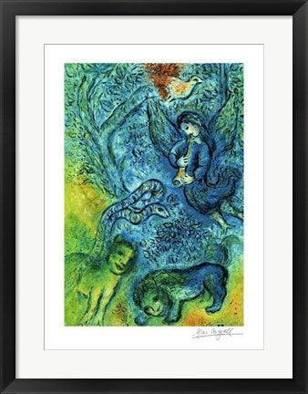 Framed Magic Flute by Marc Chagall | 24 x 18