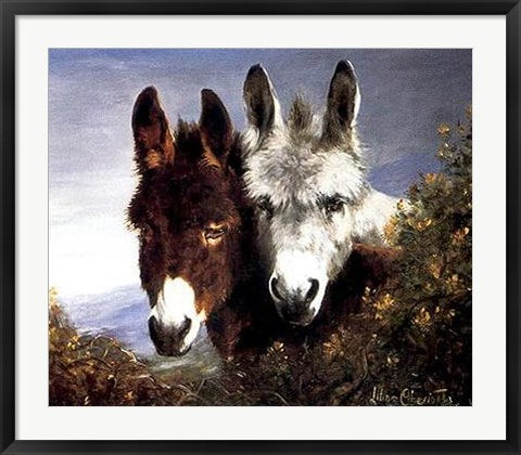 Framed Best of Friends by Lillian Cheviot | 26 x 32