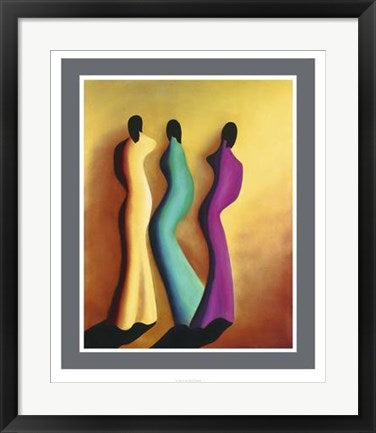 Framed La Dance by Patrick Ciranna | 23.6 x 19.7