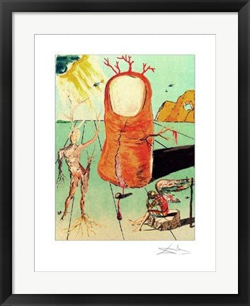Framed The Thumb by Salvador Dali | 24 x 18