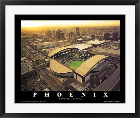 Framed Buffalo, New York - Ralph Wilson Stadium by Brad Geller