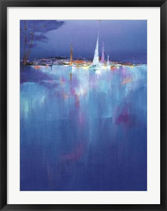 Framed Marina Azzurra by Aldo Gerosa | 31 1/2 x 23 1/2