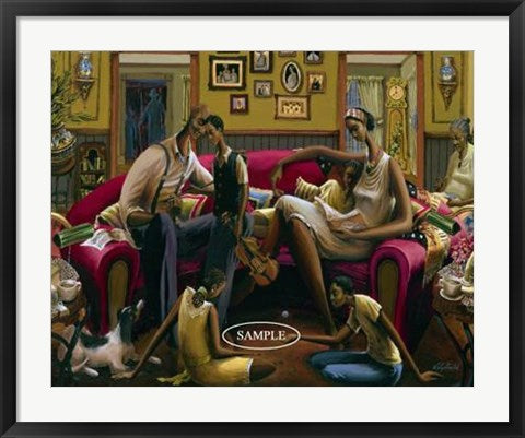 Framed Soul’s Haven by John Holyfield | 27 x 33