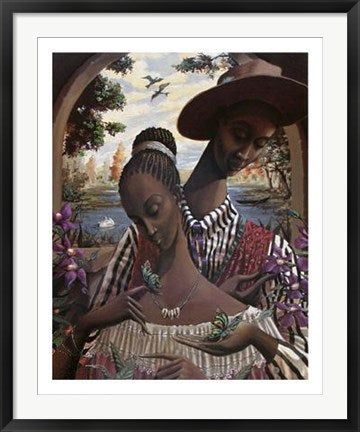 Framed Soul Mates by John Holyfield | 31 x 25