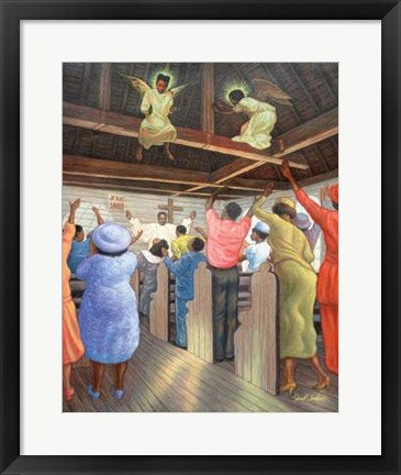 Framed Angels in the Rafters by Sarah Jenkins | 20 x 16