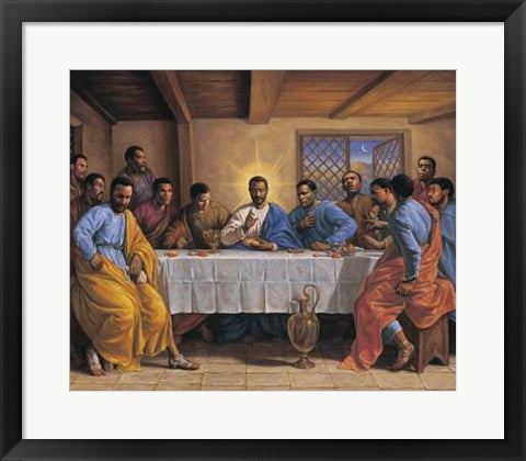Framed Last Supper by Sarah Jenkins | 16 x 20