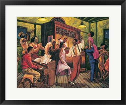 Framed Swing Night by Sarah Jenkins | 16 x 20