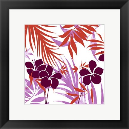 Framed Art Utsukushii Hana by Kate Knight | 11 3/4 x 11 3/4