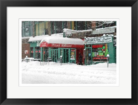 Framed Village Vanguard by Igor Maloratsky | 13 x 19