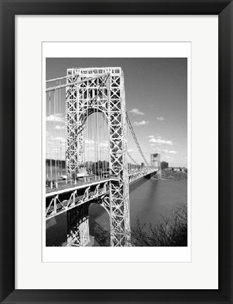Framed George Washington Bridge by Igor Maloratsky | 19 x 13