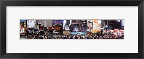 Framed Tickets Line Panorama by Igor Maloratsky | 13 x 19