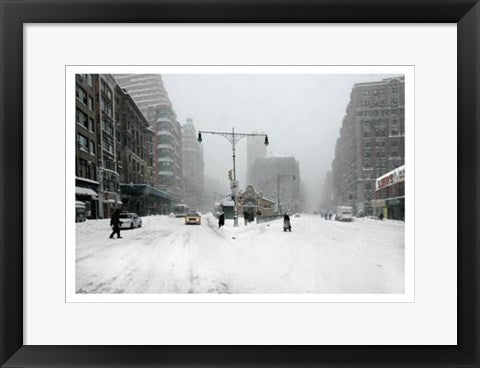 Framed 72nd Street at Broadway by Igor Maloratsky | 13 x 19
