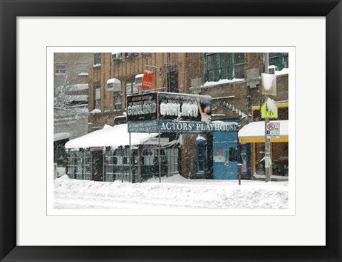 Framed Art Actors' Playhouse by Igor Maloratsky | 13 x 19