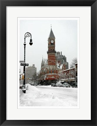 Framed Jefferson Market by Igor Maloratsky | 19 x 13