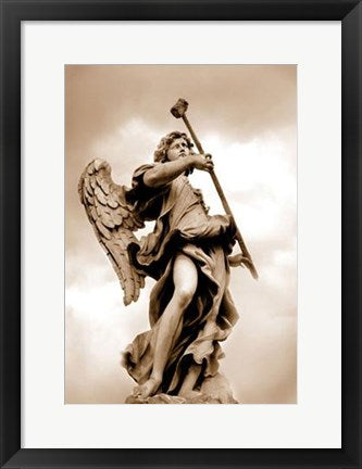 Framed Ponte St Angelo I by Igor Maloratsky | 19 x 13
