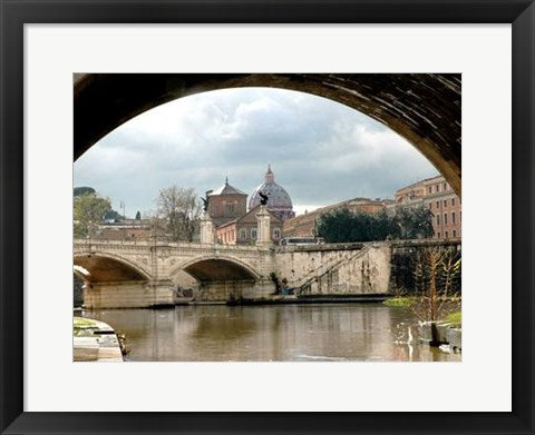 Framed Tibor River at the Vatican by Igor Maloratsky | 13 x 19