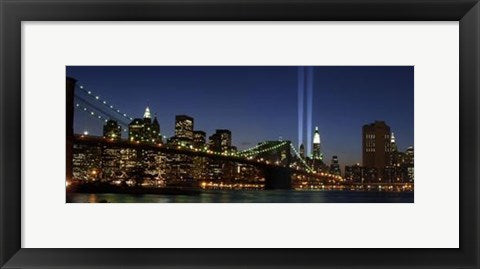 Framed Memorial Lights Panorama by Igor Maloratsky | 13 x 19