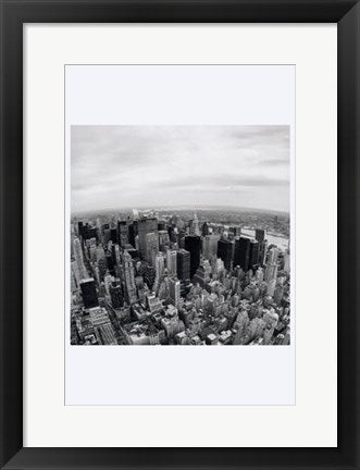 Framed Art Looking North from Empire State Building by Igor Maloratsky