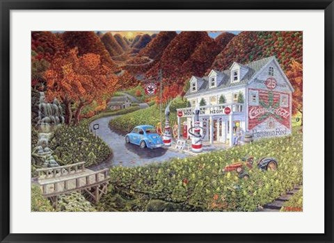 Framed Mountain High by Tom Masse | 22 x 32