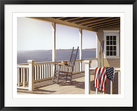 Framed Independence by Daniel Pollera | 25 x 32 1/2