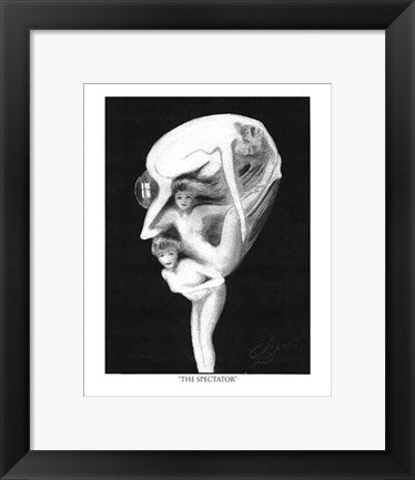 Framed Art The Spectator 13 5/8 x 10 3/4