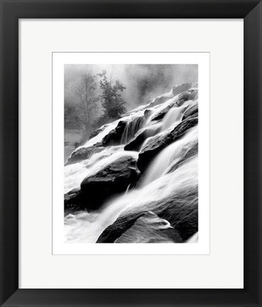 Framed Art Waterfall II 14 x 11