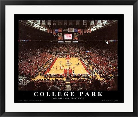 Framed College Park, Maryland - Comcast Center, 2003 by Mike Smith