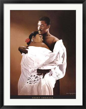 Framed Ebony Embrace by Edward Clay Wright | 32 x 24