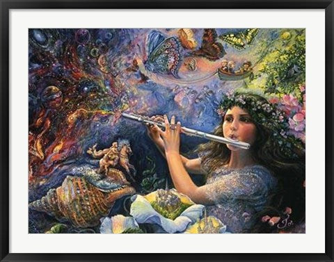Framed Enchanted Flute by Josephine Wall | 24 x 36