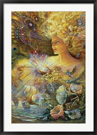 Framed Crystal of Enchantment by Josephine Wall | 36 x 24